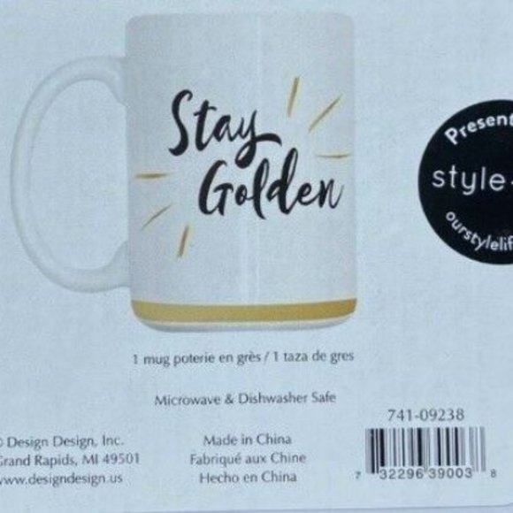 StyleLife Stay Golden Mug - Picture 2 of 4